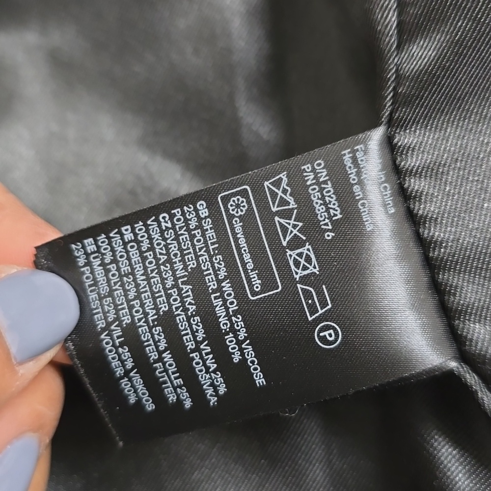 H&M Jacquard-weave coat - Picture 12 of 14